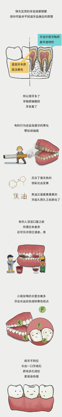 如何获得一口晃瞎眼的大白牙？